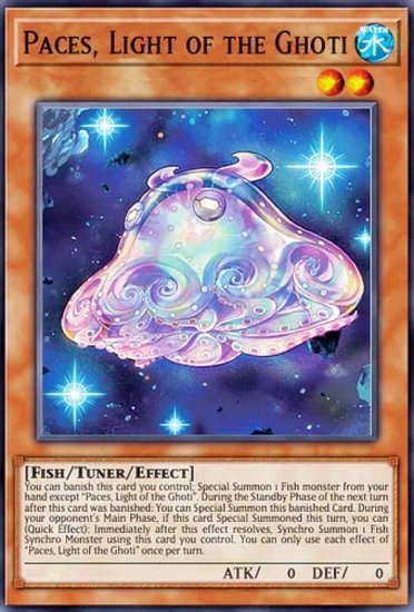 遊戯王 POTE-EN086 Paces, Light of the Ghoti (英語版 1st Edition