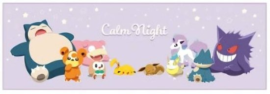 F 02/󥰥(ۤ狼Ĥ륢)ۥݥ ݥåȥ󥹥 ֤ Pokemon anytime -Calm Night-