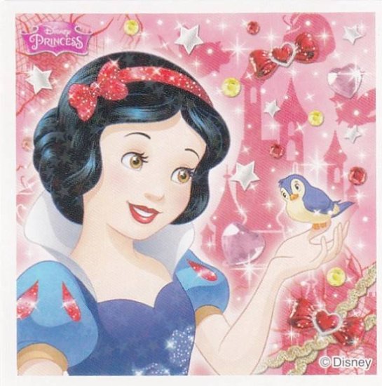 【No.56 白雪姫】 ディズニープリンセス キラキラシールコレクション2 - REALiZE トレカu0026ホビー