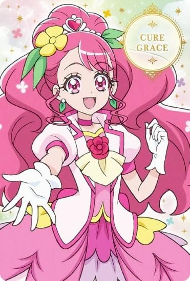プリキュア　ポストカード　キュアグレース プリキュア TGCコラボ ポストカード キュアグレース＆キュア
