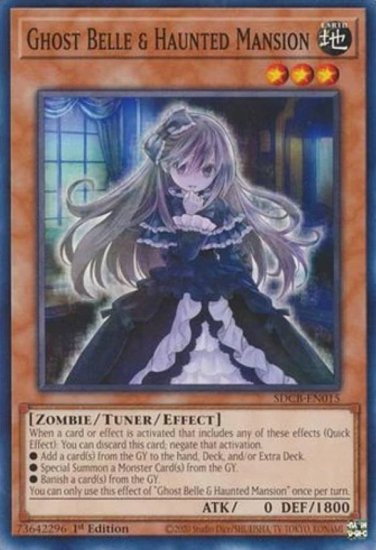 遊戯王 SDCB-EN015 屋敷わらし Ghost Belle & Haunted Mansion (英語版 1st Edition ノーマル) -  REALiZE トレカ&ホビー