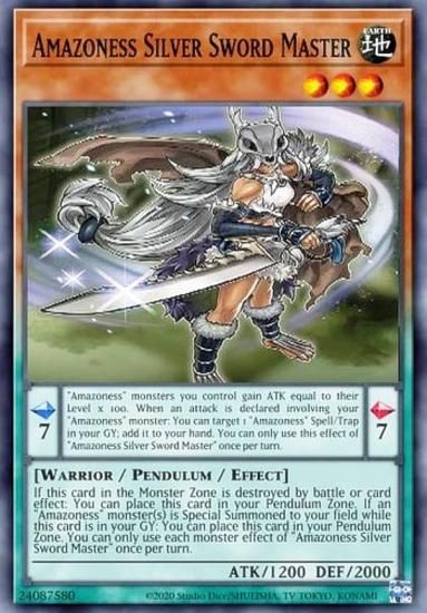 遊戯王 DABL-EN094 アマゾネスの銀剣使い Amazoness Silver Sword