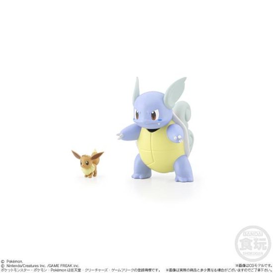 3. イーブイ＆カメール】 ポケモンスケールワールド カントー地方