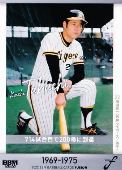 織り柄チェック 阪神タイガース 田淵幸一選手のカルビープロ野球カード