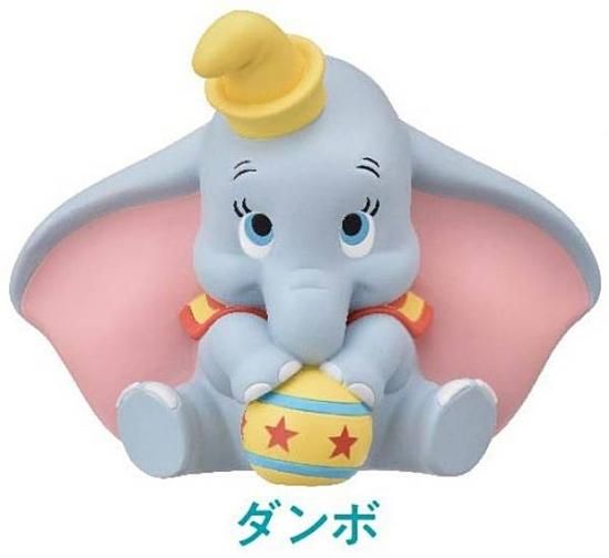 ディズニーファン必見激レア　ダンボ　昭和三十三年物 昭和レトロディズニーダンボと仲間達のフィギュア、置物、古い物