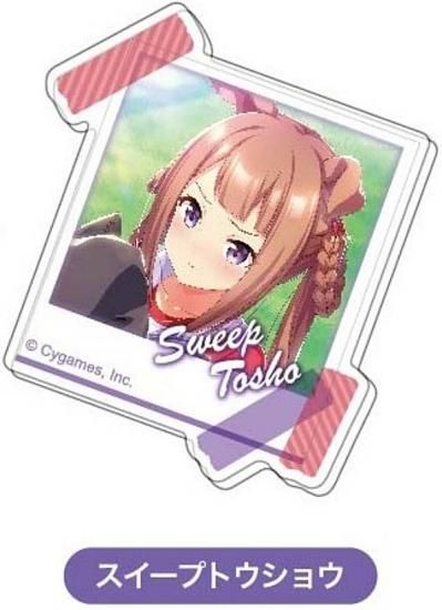 ウマ娘プリティーダービー スイープトウショウ バッジセット スイープトウショウ】ウマ娘 プリティーダービー キャラバッジ