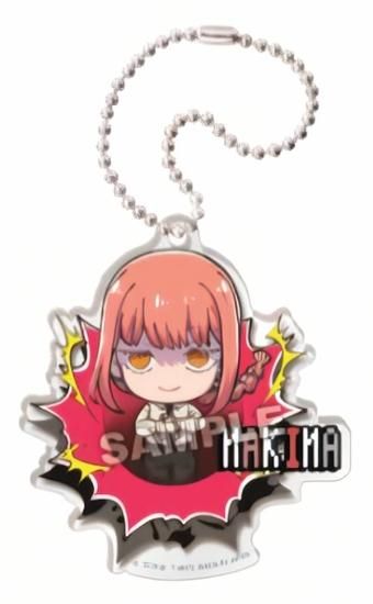 チェンソーマン マキマ アクリルキーホルダー マキマ】 ぶちマス! チェンソーマン 日常アクリルキーホルダー