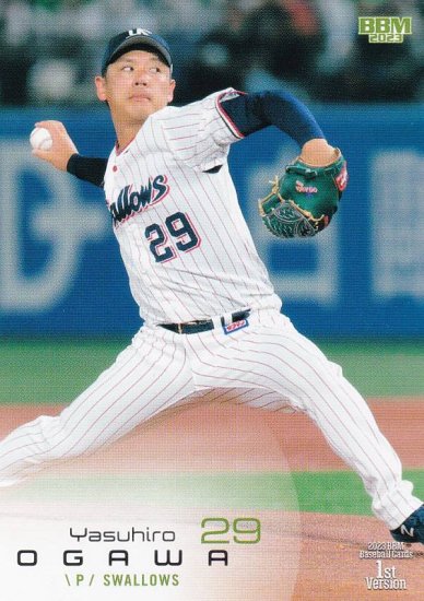 ヤクルトスワローズ#29小川泰弘投手 通年定番 スポーツ・レジャー