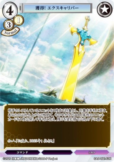 ӥǥХTCG SAO-TB1-53N  С (N Ρޥ) åץ֡ ɥȡ饤