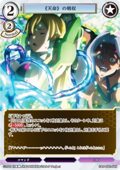 ӥǥХTCG SAO-TB1-54N ŷ̿դεۼ (N Ρޥ) åץ֡ ɥȡ饤