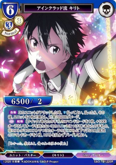 ڥѥۥӥǥХTCG SAO-TB1-22SR 󥯥åή  (SR ѡ쥢) åץ֡ ɥȡ饤