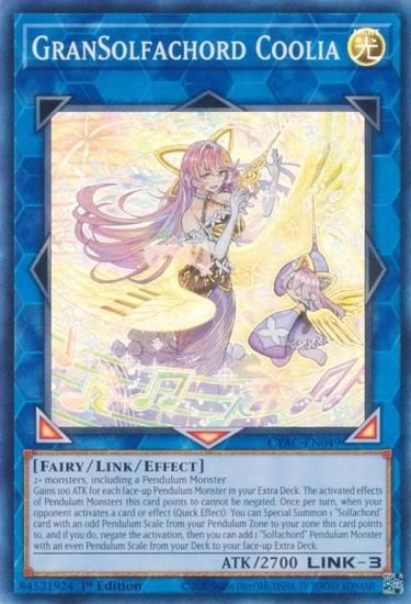 遊戯王 CYAC-EN049 グランドレミコード・クーリア GranSolfachord Coolia (英語版 1st Edition  スーパーレア) - REALiZE トレカ&ホビー