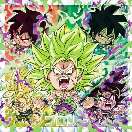 ドラゴンボールウエハース ブロリーシール【5000枚限定】声優グッズ