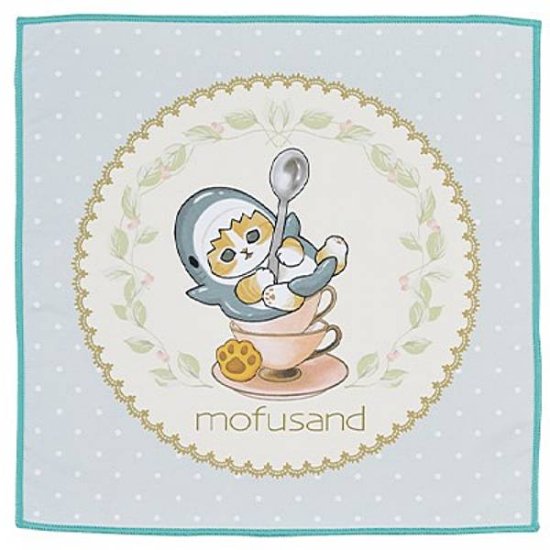 【D賞 サメにゃん（テーブルナプキン）】一番くじ mofusand -Classy Tea Time- - REALiZE トレカ&ホビー