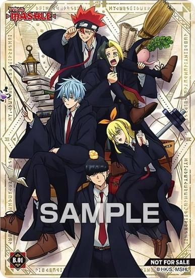 B.01 集合/BOX購入特典】マッシュル-MASHLE- クリアカード