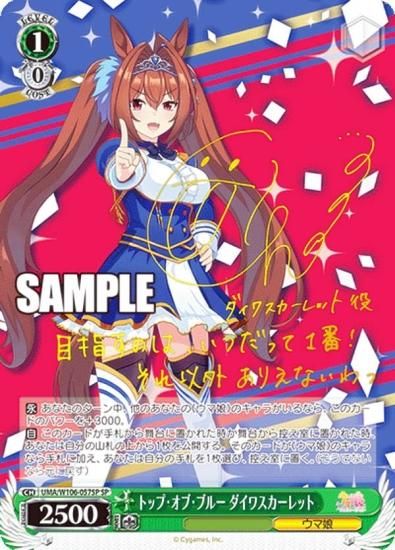 ヴァイスシュヴァルツ ウマ娘 プリティーダービー SP ダイワ