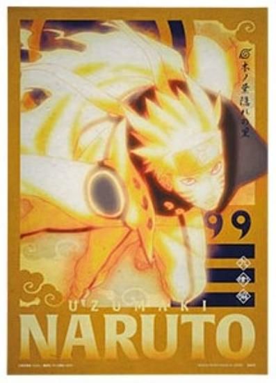 NARUTO クリアポスター うずまきナルト　グッズ　NARUTO疾風伝　ドットポスター