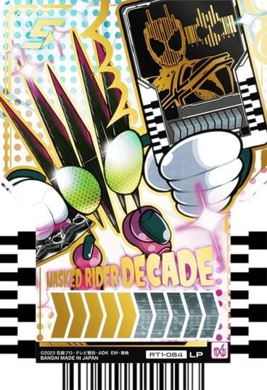 【RT1-084 MASKED RIDER DECADE (LP レジェンドライダーパラレルレア)】 仮面ライダーガッチャード ライドケミートレカ  PHASE:01 - REALiZE トレカ&ホビー