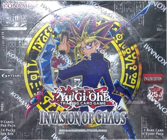 遊戯王 25TH ANNIVERSARY INVASION OF CHAOS BOOSTER BOX [北米版