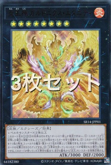 驚きの価格が実現！ 遊戯王 炎王神ガルドニクスエタニティ