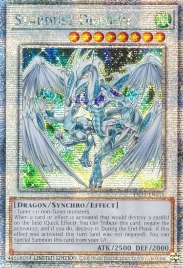 新作モデル 遊戯王 スターダストドラゴン 25シク 遊戯王OCG デュエル