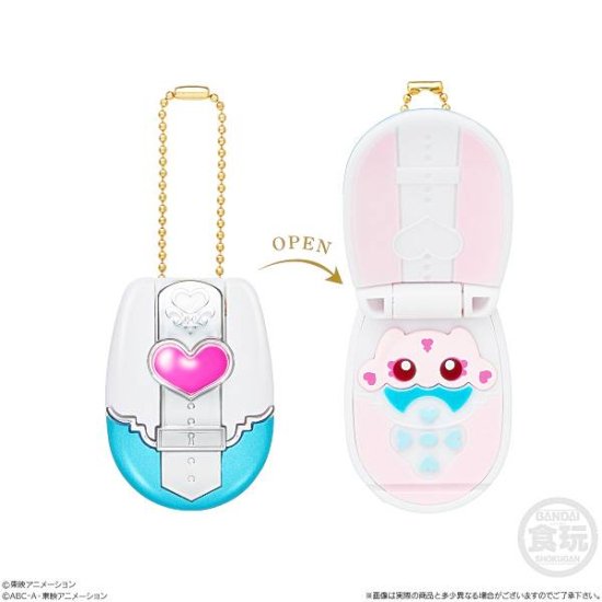 【2.カードコミューン(キュアホワイト)】 プリキュア ミニチャーム MINI CHARM COLLECTION２ ～PRECURE 20TH  ANNIVERSARY～ - REALiZE トレカ&ホビー