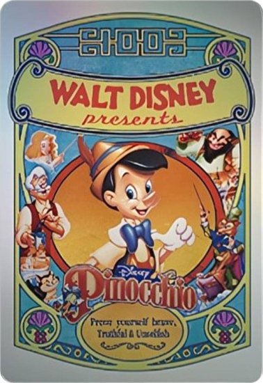 ピノキオ(作品) (R レア)】 ディズニー100 ワンダーカードコレクション