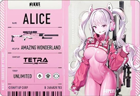 【アリス】 勝利の女神：NIKKE メタリックパスコレクション - REALiZE トレカ&ホビー