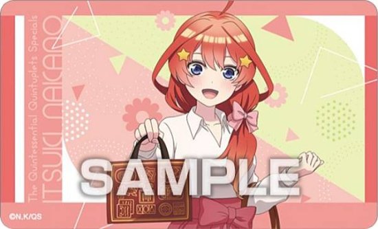 中野五月(ただいま)】五等分の花嫁∽ デコステッカー2 ガムつき