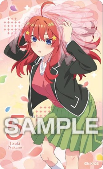 【中野五月(ベールスタイル)】五等分の花嫁∽ デコステッカー2 ガムつき ※ステッカーのみ - REALiZE トレカ&ホビー