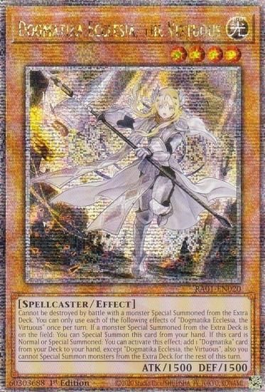 遊戯王 RA01-EN020 教導の聖女エクレシア (英語版 1st Edition 25th