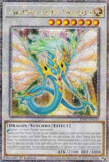 速達メール便♪ PSA10 遊戯王 エンシェント・フェアリー・ドラゴン25TH 