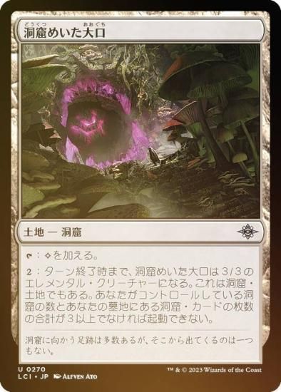 受注生産品】 MTG イクサラン 魂の洞窟 英語ボーダレスfoil マジック 