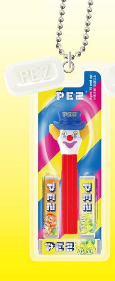 【ピエロ(赤色)】PEZ ボールチェーンマスコット - REALiZE トレカ&ホビー