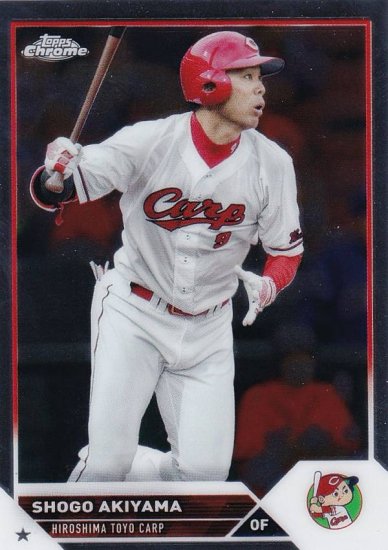 NPB ベースボールカード 91 秋山翔吾 広島東洋カープ (ベースカード) 2023 TOPPS CHROME - REALiZE トレカ&ホビー