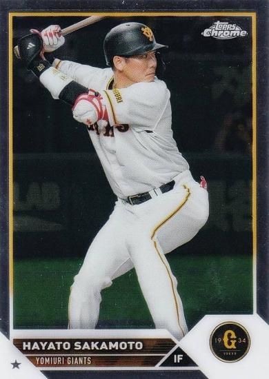 NPB ベースボールカード 147 坂本勇人 読売ジャイアンツ (ベースカード) 2023 TOPPS CHROME - REALiZE トレカ&ホビー