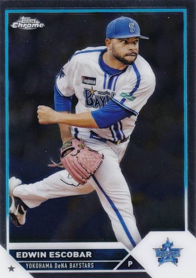 NPB ベースボールカード 187 Ｅ.エスコバー 横浜DeNAベイスターズ (ベースカード) 2023 TOPPS CHROME - REALiZE  トレカ&ホビー