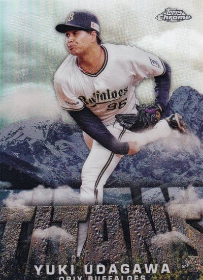 NPB ベースボールカード CT-1 宇田川優希 オリックス・バファローズ (インサートカード/TAITAN) 2023 TOPPS CHROME -  REALiZE トレカ&ホビー