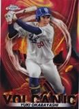 NPB ١ܡ륫 V-24 ͦ ɥ饴 (󥵡ȥ/Volcanic) 2023 TOPPS CHROME