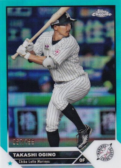 【シアンフレーム 067/199】NPB ベースボールカード 19 荻野貴司 千葉ロッテマリーンズ (ベースカード) 2023 TOPPS  CHROME - REALiZE トレカ&ホビー