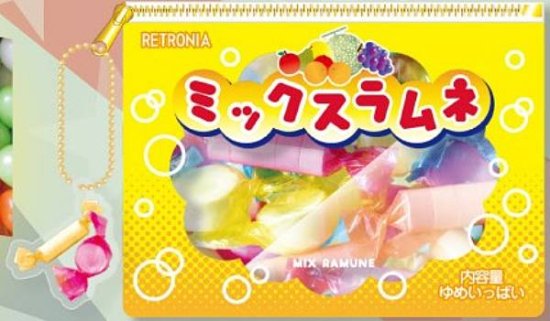 ミックスラムネ】れとろにあ 駄菓子クリアポーチ - REALiZE トレカ&ホビー