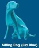 SittingDog(SkyBlue)ۥȥ˥֥ƥ˥顼 븶μ  ɥå