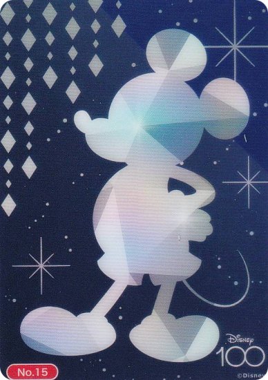 【No.15 ミッキーマウス】 ブシロード トレーディングカード コレクションクリア Disney100 - REALiZE トレカ&ホビー
