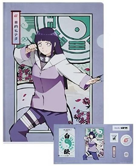 【非売品】 NARUTO ローソン限定 日向ヒナタ クリアファイル 劇場版NARUTOナルト疾風伝絆 LAWSONキャラクタークリアファイル