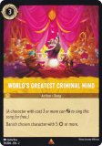 ǥˡ 륫 31/204EN World's Greatest Criminal Mind (R 쥢) Disney LORCANA