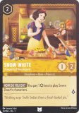 FOILۥǥˡ 륫 24/204EN Snow White - Unexpected Houseguest (U 󥳥) Disney LORCANA