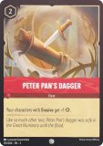 FOILۥǥˡ 륫 135/204EN Peter Pan's Dagger (C ) Disney LORCANA