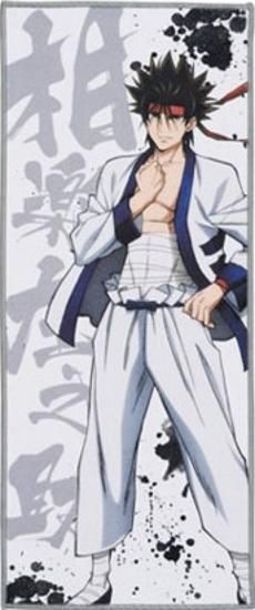 F賞 相楽左之助/縦 (ロングタオル) 】一番くじ るろうに剣心