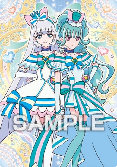 【28.キュアニャミー＆キュアリリアン】わんだふるぷりきゅあ! キラキラトレーディングコレクション ガムつき ※カードのみ - REALiZE  トレカ&ホビー