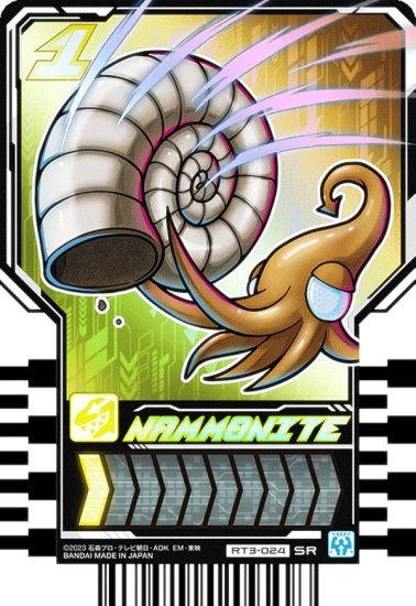 RT3-024 NAMMONITE (SR スーパーレア)】 仮面ライダーガッチャード